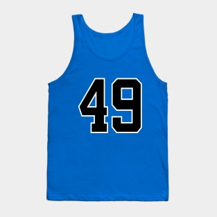 Number 49 Tank Top